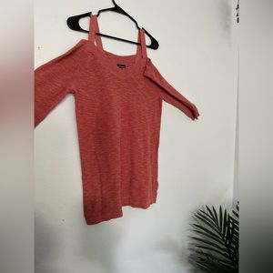 Torrid sweater coral color
